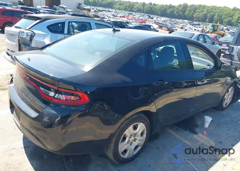 2015 Dodge Dart Se from USA, damaged, VIN 1C3CDFAA5FD300540